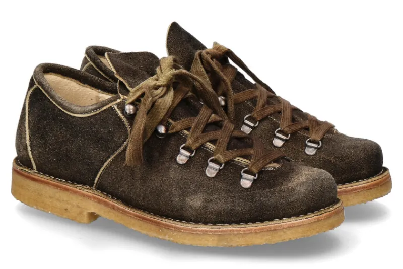 Herren dirndl + bua Trachtenschürer ANTIKBOCK MOOR (42½)