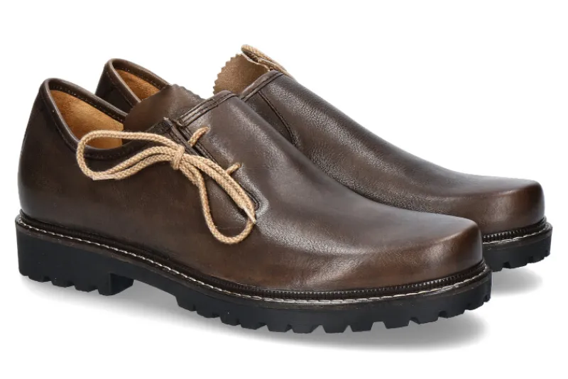 Herren dirndl + bua Trachtenschuh SANTIAGO OLIV (45)