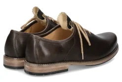 Herren dirndl + bua Trachtenschuh SANTIAGO ANTIKBOCK OLIV AHORN  (40)