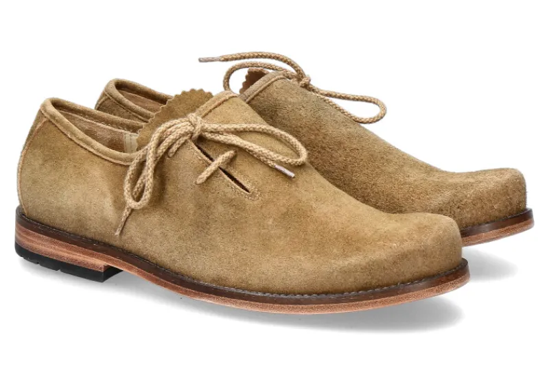 Herren dirndl + bua Trachtenschuh ANTIKBOCK STEIN (45)