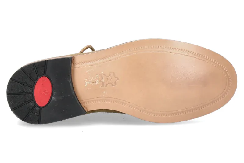 Herren dirndl + bua Trachtenschuh ANTIKBOCK STEIN (45)