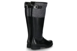 Damen dirndl + bua Dirndl und Bua Stiefel gefüttert CRUST LODEN SCHWARZ GRAU (40)