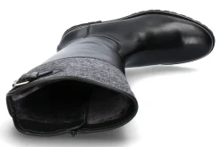 Damen dirndl + bua Dirndl und Bua Stiefel gefüttert CRUST LODEN SCHWARZ GRAU (40)