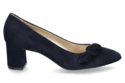 Damen dirndl + bua dirndl+bua Trachten-Pumps 1942 ZIEGENVELOURS-ozean