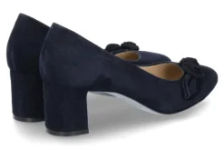 Damen dirndl + bua dirndl+bua Trachten-Pumps 1942 ZIEGENVELOURS-ozean