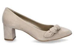 Damen dirndl + bua dirndl+bua Trachten-Pumps 1942 ZIEGENVELOURS- beige