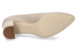 Damen dirndl + bua dirndl+bua Trachten-Pumps 1942 ZIEGENVELOURS- beige