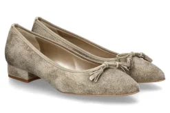 Damen dirndl + bua dirndl+bua Trachten-Pumps 1859 ANTIKBOCK- linde