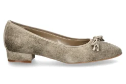 Damen dirndl + bua dirndl+bua Trachten-Pumps 1859 ANTIKBOCK- linde