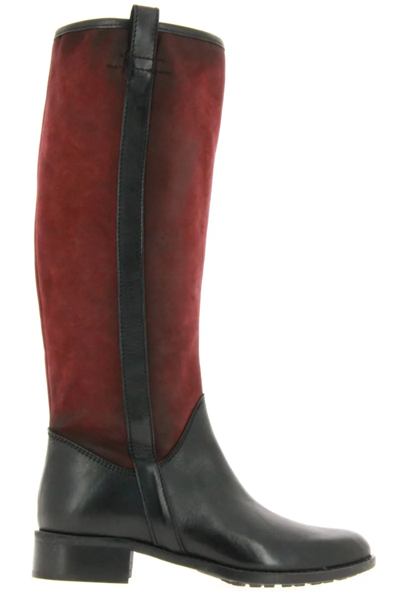 Damen Donna Più Donna Piú Stiefel OLIVIA TEQUILA NERO (38)