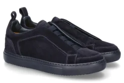 Herren Doucal's Doucal´s Slip On Sneaker WASH dunkelblau