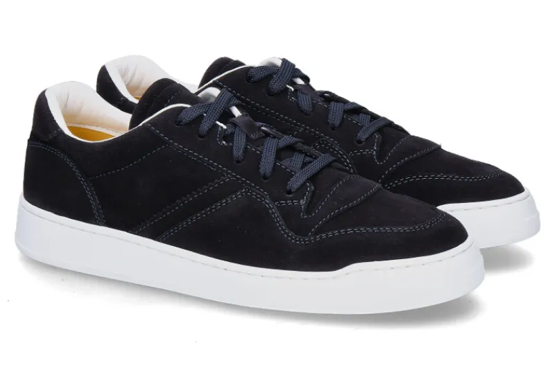 Herren Doucal's Doucal´s Sneaker WASH blau weiss