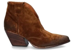 Damen Elena Iachi Cowboy- Bootie HOMBRE WASH- cognac