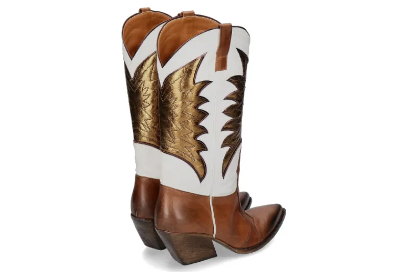 Damen Elena Iachi Elena lachi Cowboy Boots CUOIO BRONZO WASH