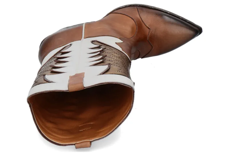 Damen Elena Iachi Elena lachi Cowboy Boots CUOIO BRONZO WASH