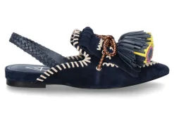 Damen Elena Iachi Elena lachi Slingbacks SUEDE- navy/dunkelblau