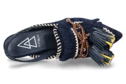 Damen Elena Iachi Elena lachi Slingbacks SUEDE- navy/dunkelblau