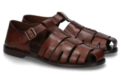 Herren Emozioni Gladiator Sandale Leder braun 530