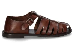 Herren Emozioni Gladiator Sandale Leder braun 530