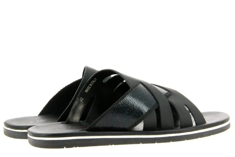 Herren Emozioni Pantolette BLACK M 6960