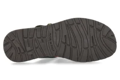 Herren Emozioni Pantolette LEATHER M7600 OLIVE ORANGE