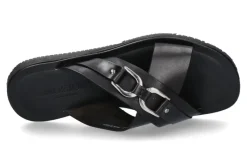 Herren Emozioni Pantolette LEATHER BLACK (44)