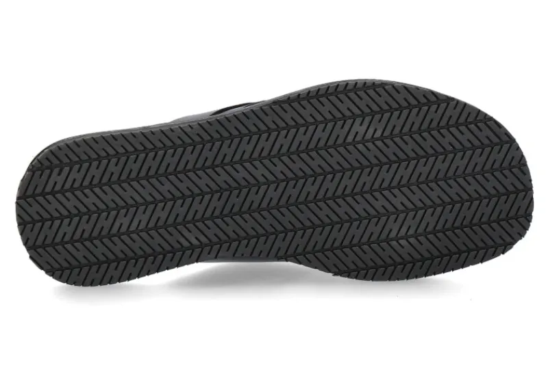 Herren Emozioni Pantolette LEATHER BLACK (44)