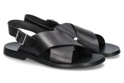 Herren Emozioni Sandale LEATHER M7162 BLACK