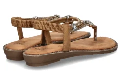 Damen Exé Sandale 8013-5 STRASS- brown/braun