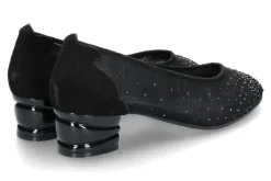 Damen Fernando Pensato Pumps GRACE NERA CAMOSCIO NERO LACK