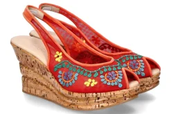 Damen Fernando Pensato Sandale ANIKA RETE ROSSA BALI (39)