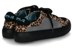 Damen Thierry Rabotin Fifty-12 by Sneaker ALENA CAMOSCIO- leoprint black/schwarz
