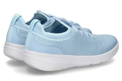 Damen Fitflop Sneaker SUPER-Q KNIT SLIP-ON LACED- sky blue/hellblau