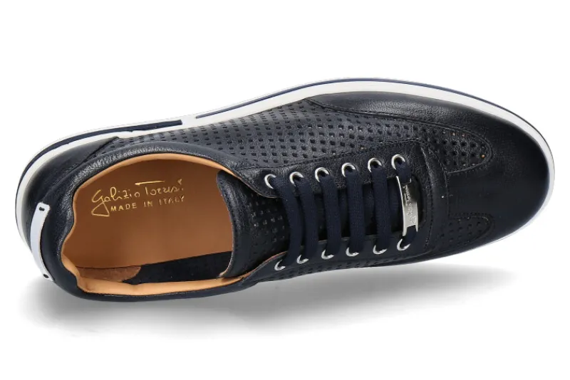 Herren Galizio Torresi Schnürer BUFALO NAVY VIT BIANCO