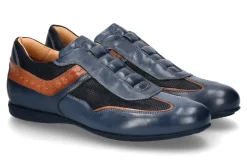 Herren Galizio Torresi Slip On FOULARD BLU NABUK NAVY INDIO SIENA