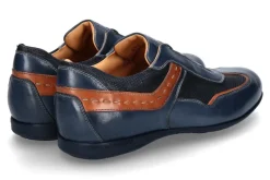 Herren Galizio Torresi Slip On FOULARD BLU NABUK NAVY INDIO SIENA