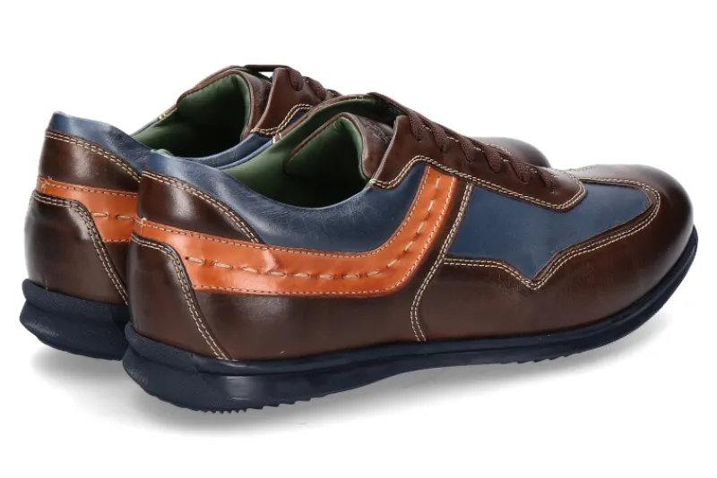 Herren Galizio Torresi Sneaker FOULARD INDO- noce/ blau