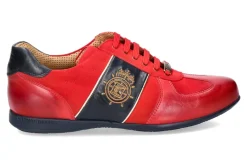 Herren Galizio Torresi Sneaker FOULARD PAPAVERO- blau/rot