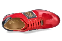 Herren Galizio Torresi Sneaker FOULARD PAPAVERO- blau/rot