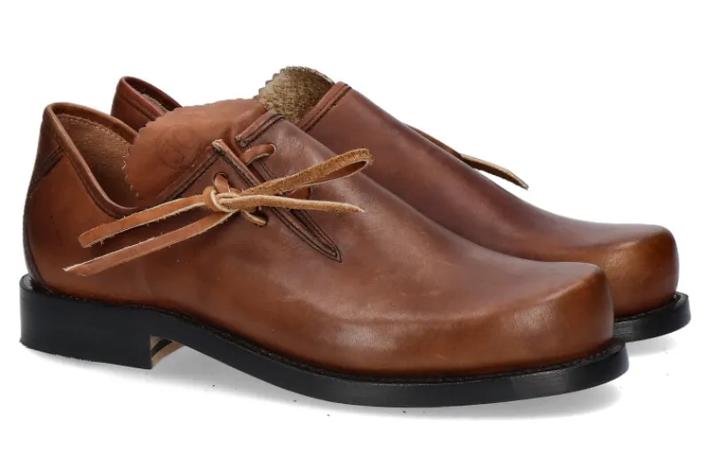 Herren Haferl Original Trachtenschnürer JOSEPH RINDLEDER REHBRAUN (42)