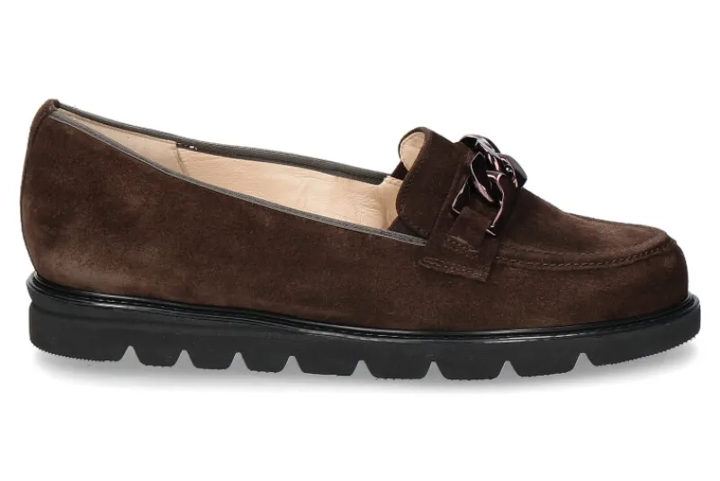 Damen Hassia Loafer PISA G-WEITE- dunkelbraun