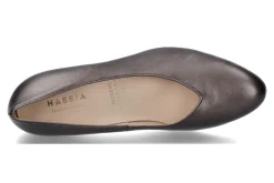 Damen Hassia Pumps FLORENZ H-WEITE PEARL LEDER DARKBROWN