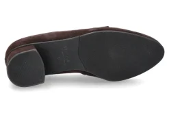 Damen Hassia Pumps SIENA H-WEITE SAMTZIEGE DARKBROWN  | 244300003.2