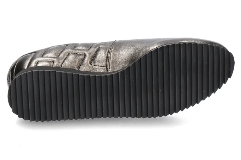 Damen Hassia Slipper PIACENZA G-WEITE PEARLSTRETCH SYNTHETIK DARKBROW