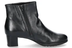 Damen Hassia Stiefelette SEVILLA WEITE-G NAPPALUX BLACK ANTRACIT (42½)