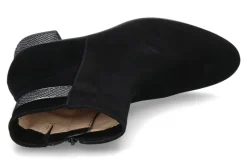 Damen Hassia Stiefelette SIENA SAMTKID-LEDER- schwarz/multi