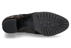 Damen Hassia Stiefelette TURIN SAMTZIEGE SCHWARZ BRONCE (37½)