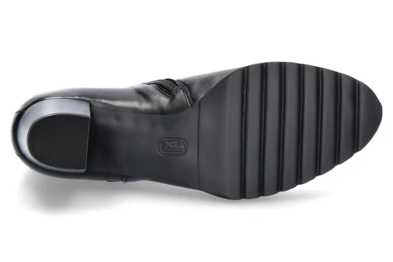 Damen Hassia Stiefelette TURIN WEITE-H LEDER SCHWARZ (40)