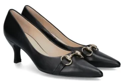 Damen Högl Pumps PREMIUMSHEEP LEDER SCHWARZ (40)