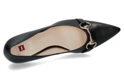 Damen Högl Pumps PREMIUMSHEEP LEDER SCHWARZ (40)